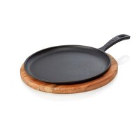 LAVA Pizzaservierpfanne Lava Ø 26 cm, schwarz,...