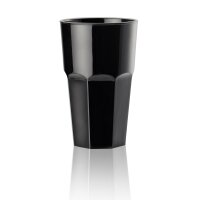 QSQUARED Longdrinkglas 300 ml, geeicht, schwarz,...