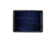 WAS Teller flach, eckig, 23 x 17 x 2 cm, blau, Porzellan,...