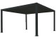 »Mirador 3x3,6 Deluxe« Lamellendach Pergola Pavillon anthrazit