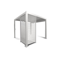 Seitenwand für 4m »Mirador« Pergola Classic & Deluxe, weiß