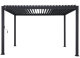 »Mirador 3x3,6 Basic« Lamellendach Pergola Pavillon anthrazit