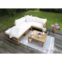 Gartenlounge Set »Karmoy« Akazien Holz FSC 100, für 5 Personen von bellavista - Home&Garden