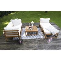 Gartenlounge Set »Karmoy« Akazien Holz FSC 100, für 5 Personen von bellavista - Home&Garden