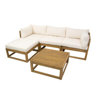 Gartenlounge Set »Karmoy« Akazien Holz FSC 100, für 5 Personen von bellavista - Home&Garden