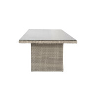 Gartentisch »Rho« Polyrattan, 220x100x76cm von bellavista - Home&Garden