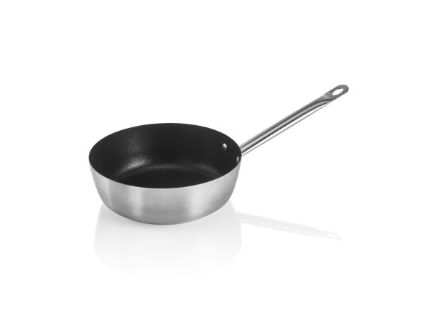 WAS Sauteuse mit Antihaftbeschichtung,Ø 17,5 cm, Chromnickelstahl 18/10, Cookware 21 Serie