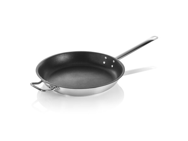 WAS Pfanne mit Antihaftbeschichtung, Ø 31 cm, Chromnickelstahl 18/10, Cookware 21 Serie