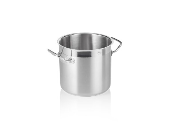 WAS Suppentopf Ø 18 cm, 6 Liter, Chromnickelstahl 18/10, Cookware 21 Serie