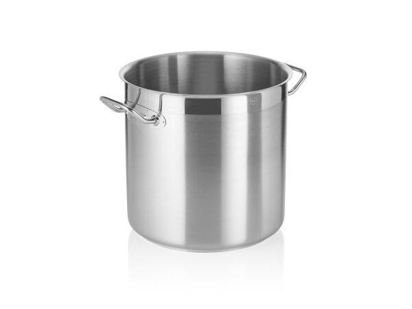 WAS Suppentopf Ø 28,5 cm, 25 Liter, Chromnickelstahl 18/10, Cookware 21 Serie