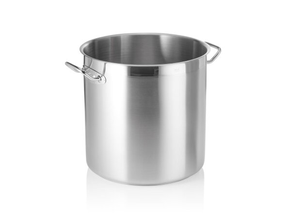 WAS Suppentopf Ø 34,5 cm, 50 Liter, Chromnickelstahl 18/10, Cookware 21 Serie