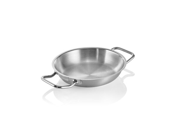 WAS Pfanne Ø 14 cm, Chromnickelstahl 18/10, Cookware 21 Serie