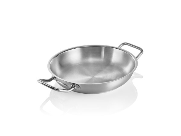 WAS Pfanne Ø 21,5 cm, Chromnickelstahl 18/10, Cookware 21 Serie