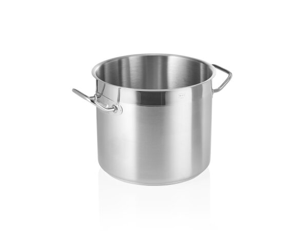 WAS Fleischtopf Ø 25 cm, 15 Liter, Chromnickelstahl 18/10, Cookware 21 Serie