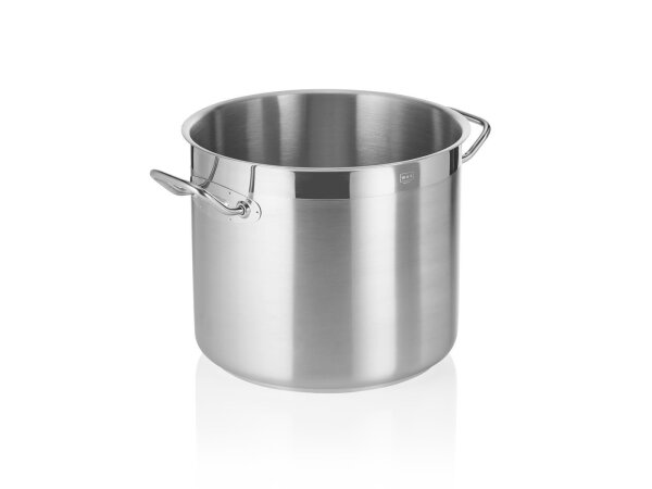 WAS Fleischtopf Ø 28 cm, 22 Liter, Chromnickelstahl 18/10, Cookware 21 Serie