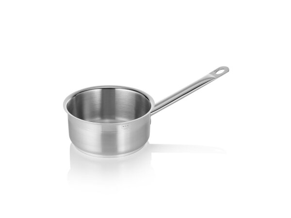 WAS Stielkasserolle Ø 14 cm, 1,5 Liter, Chromnickelstahl 18/10, Cookware 21 Serie