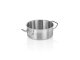 WAS Bratentopf Ø 18 cm, 2,5 Liter, Chromnickelstahl 18/10, Cookware 21 Serie