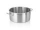 WAS Bratentopf Ø 34 cm, 24 Liter, Chromnickelstahl 18/10, Cookware 21 Serie