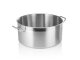 WAS Bratentopf Ø 40,5 cm, 35 Liter, Chromnickelstahl 18/10, Cookware 21 Serie