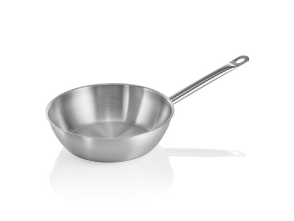 WAS Sauteuse Ø 15,5 cm, Chromnickelstahl 18/10, Cookware 21 Serie