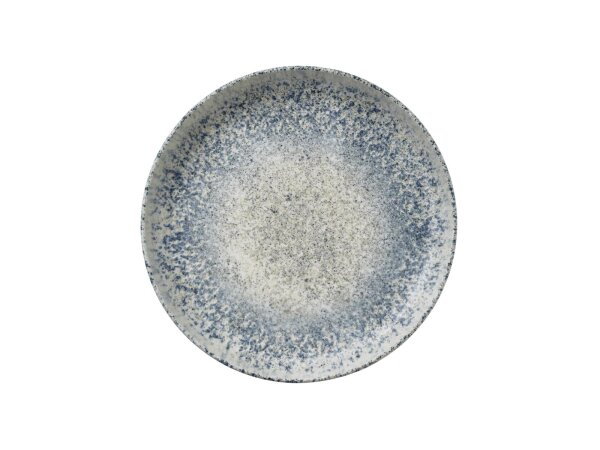 WAS Schale Ø 22 cm, grau/blau, Porzellan, 6 Stück, Toledo Alice Merit Serie