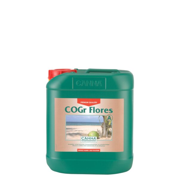 Canna COGr Flores A Blütephase Grow Dünger für Kokos, 5 Liter