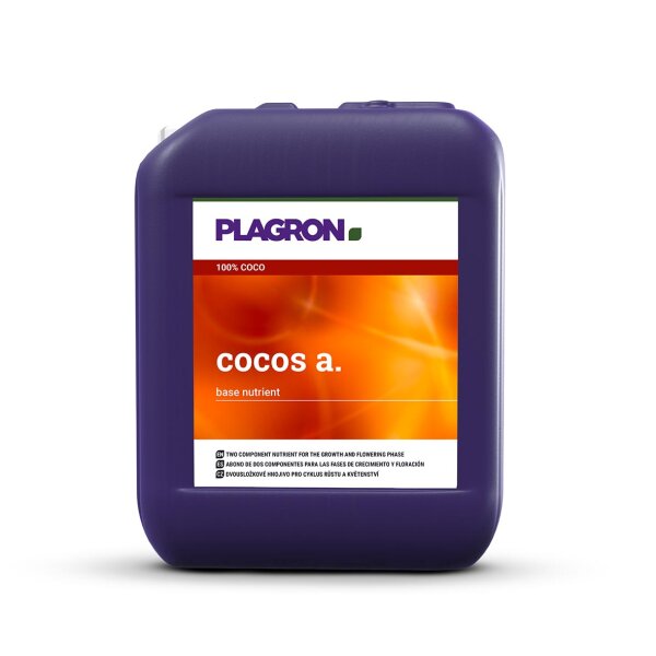 Plagron Cocos A Grow Dünger für Kokos, 10 Liter