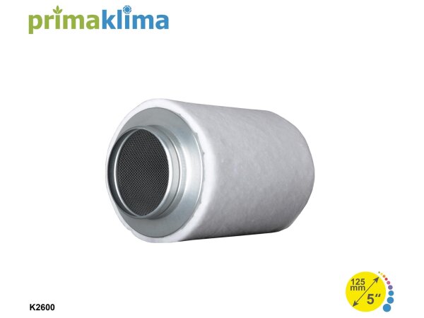 Primaklima K2600-125 Aktivkohlefilter Eco Line, 240m³/h - 125 mm