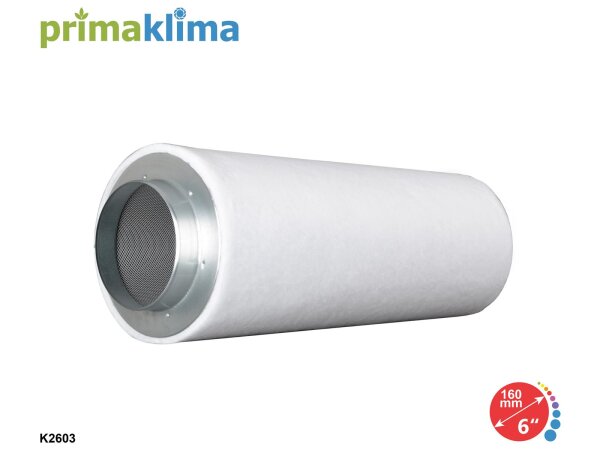 Primaklima K2603-160 Aktivkohlefilter Eco Line, 900m³/h - 160 mm